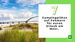 7 Campingplätze auf Fehmarn – findet euren Platz am Meer [upl. by Haseefan119]