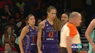 Breanna Stewart amp Brittney Griner Set to Match Up in WNBA Playoffs [upl. by Raseta]