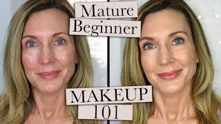 Makeup 101  Beginner Makeup for Mature Women Who Dont Wear Makeup [upl. by Ahsaele106]