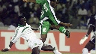 Nigeria v Senegal  2000 African Nations Cup  QuarterFinal [upl. by Nniroc]