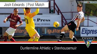 Stenhousemuir  24072021  Josh Edwards [upl. by Aniala]