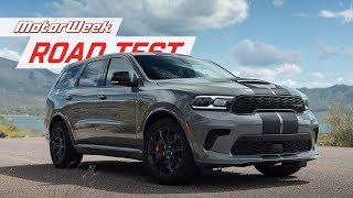 2021 Dodge Durango SRT Hellcat  MotorWeek Road Test [upl. by Nothgierc]