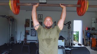 STRONGMAN COMEBACK  Events Workout 1 [upl. by Kaczer939]