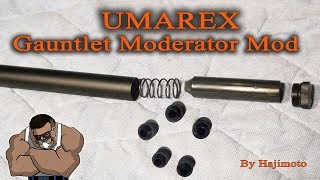 Umarex Gauntlet Quieting the Bark Silencer [upl. by Bradman266]