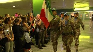 BRIGATA SASSARI BANDIERA DI GUERRA DEL 151° FANTERIA IN PATRIA [upl. by Aytak]