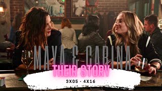 Maya amp Carina  Their Story 3x05 4x16 [upl. by Lonni]