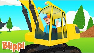 Excavator song  Blippi Songs for Kids  Kids Learning Songs  Kids Videos [upl. by Rizan230]