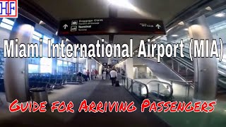 Miami International Airport MIA – Arrivals and Ground Transportation Guide  Travel Guide  Ep1 [upl. by Hserus]