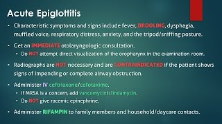 Acute Epiglottitis [upl. by Amitarp]