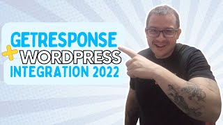 GetResponse  WordPress Integration 2022 [upl. by Atteiram]