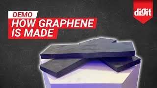 How Graphene is Made  Demo by The Graphene Flagship  Digitin [upl. by Fidelas307]