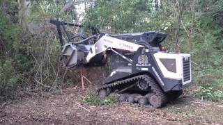 Fraser Earthworks  Terex Forestry Machine Mulching [upl. by Persson]