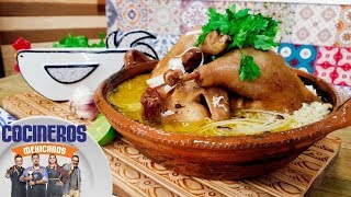 Receta Caldo de gallina  Cocineros Mexicanos [upl. by Dirgni]