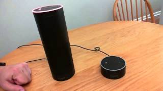 Amazon Echo vs Echo Dot comparison [upl. by Bouldon]