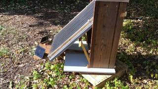 DIY Séchoir solaire qui suit le soleil [upl. by Ongineb]