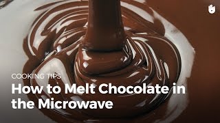 How to melt chocolate in the microwave [upl. by Anilegna]