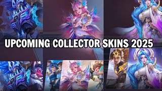 January to March 2025 Upcoming Collector Skin Release date Revealed  MLBB [upl. by Atiuqrahs]