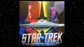 Polar Lights 1350 Star Trek USS Enterprise NCC1701 Refit Kit POL94904 [upl. by Venice71]