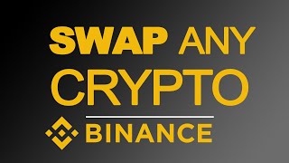 How to CONVERT USDT to BTC on BINANCE [upl. by Schuh]