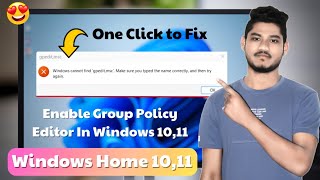 How to Enable the Group Policy Editor in Windows 10 amp 11 Home Editions 2024 [upl. by Ahsonek]