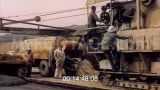 1950s Earth Moving Machines in Action Vintage Cars [upl. by Nellak]