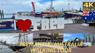 Fremantle Western Australia Walking Tour 4K [upl. by Daza]