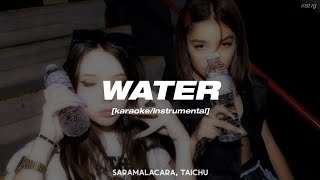 Saramalacara TAICHU  WATER instrumentalkaraoke Letra [upl. by Sumetra181]