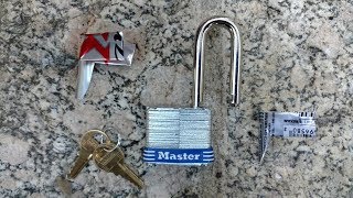 How To Open A Padlock Without A Key [upl. by Yziar]