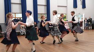 Scottish Country Dancing Display at the Reel Clubs 75th Birthday Party 2021 [upl. by Florry125]