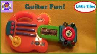 Little Tikes Discover Sounds Toy Guitar [upl. by Pavel]