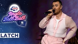 Sam Smith  Latch Live at Capitals Jingle Bell Ball 2019  Capital [upl. by Adnwahsor]