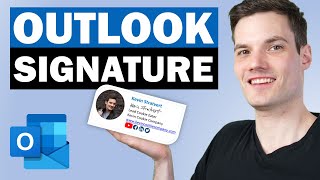 📧 How to Add Signature in Outlook [upl. by Nemracledairam]