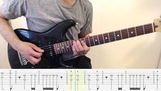 Hungarian Dance No 5 on Electric Guitar lesson w TAB [upl. by Brian]