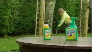 How to Use Successfully a Weedkiller  Video  Roundup [upl. by Mcevoy]