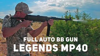 FULL AUTO BB GUN Umarex Legends MP40  FULL REVIEW [upl. by Greenebaum]