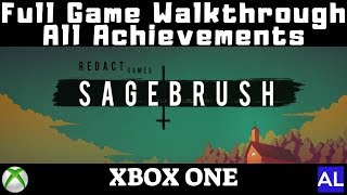 Sagebrush Xbox One Achievement Walkthrough [upl. by Limay]