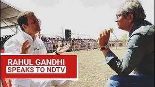 EXCLUSIVE Rahul Gandhi Speaks To NDTVs Ravish Kumar  Watch Full Interview [upl. by Primaveras]