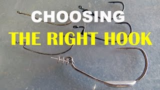 How To Choose The Right Hook  Bass Fishing [upl. by Ialda95]