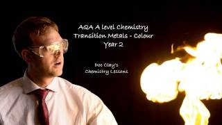 AQA A level Chemistry Transition Metals  Colour [upl. by Innor]