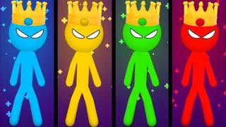 The Stickman Party 1 2 3 4 MINIGAMES Gameplay 2022 walkthrough  BEST android GAMES [upl. by Caprice]