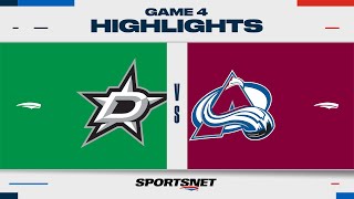 NHL Game 4 Highlights  Stars vs Avalanche  May 13 2024 [upl. by Eerazed]