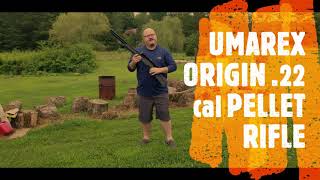 UMAREX ORIGIN PELLET RIFLE HONEST REVIEW [upl. by Niatsirhc]