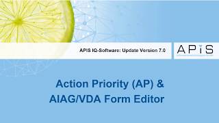 New features Action Priority and AIAGVDA FORM [upl. by Aihsinat425]