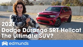 2021 Dodge Durango SRT Hellcat Review  Refreshed Exterior  Performance Price Features amp More [upl. by Lennahc974]