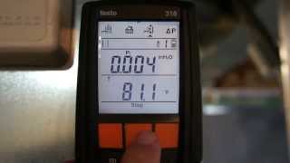 Testo 310 Combustion Analyzer  Demo [upl. by Mccurdy101]