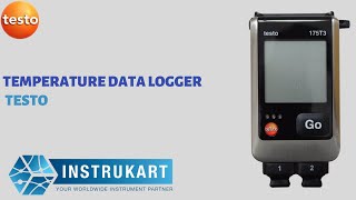 Testo 175 T3 Temperature Data logger  Multi use Data logger  Range 50 to 1000°C  Instrukart [upl. by Kizzee]