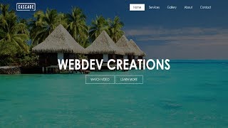 How To Create A Website Using HTML And CSS Step By Step Website Tutorial [upl. by Anders]