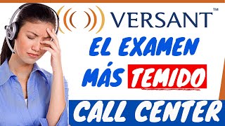 Versant Test  La prueba más difícil de los CALL CENTERS  Todo lo que NECESITAS saber [upl. by Madda]