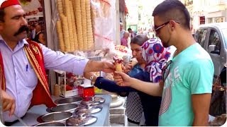 Scream for Ice Cream  Turkish Ice Cream Man Trolls Customers [upl. by Inad]