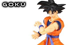 SH Figuarts GOKU Saiyan Raised on Earth Dragon Ball Z Action Figure Review [upl. by Frederico522]